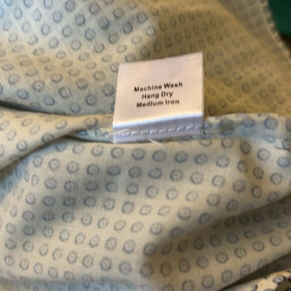 Ann Mashburn Wool Classic Ruffle Blouse Size S / Pristine - Picture 5 of 8